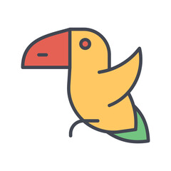 Toucan Vector Icon
