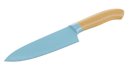 Isolated Kitchen Knife