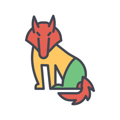 Wolf Vector Icon