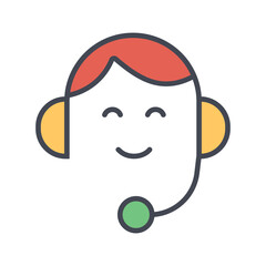 Customer Support Vector Icon