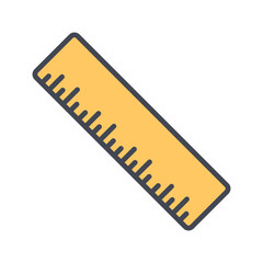 Ruler Vector Icon