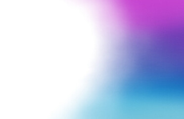 Modern torn Edge gradient background magenta to blue with noise texture. Abstract grainy  vibrant aesthetic on transparent background.