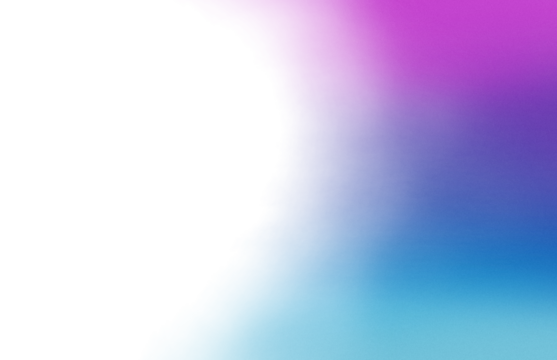 Modern torn Edge gradient background magenta to blue with noise texture. Abstract grainy  vibrant aesthetic on transparent background.