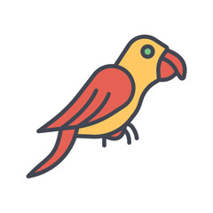 Parrot Vector Icon