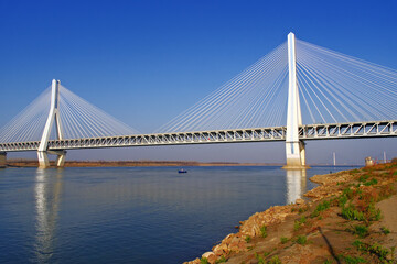 Wuhan Tianxingzhou Yangtze River Bridge