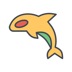 Orca Vector Icon