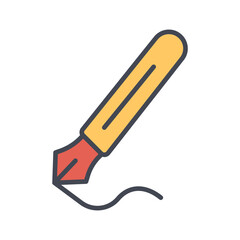 Fountain Pen Vector Icon