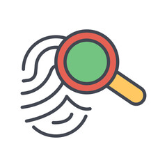 Forensic Science Vector Icon