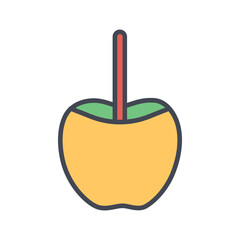 Candy Apple Vector Icon