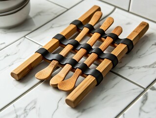 Bamboo Spoon Rest