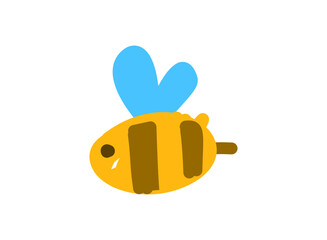 set of an Crayon Child Drawing Bee