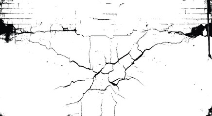 Wall torn and shredded stock photo. 