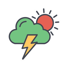 Weather Symbols Vector Icon
