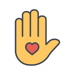 Humanitarian Crisis Vector Icon