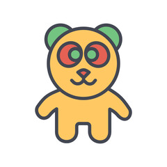 Red Panda Vector Icon