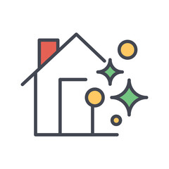 Commercial Cleaning Vector Icon