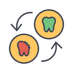 Dental Care Vector Icon