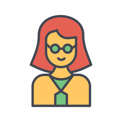 Teacher Icon Vector Icon