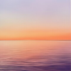 Fototapeta premium Tranquil sunset over calm water