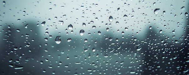 rain drops on window