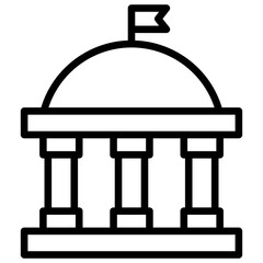 Government Building Icon