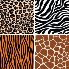 animal pattern vector design