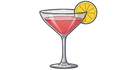 Isolated Cocktail