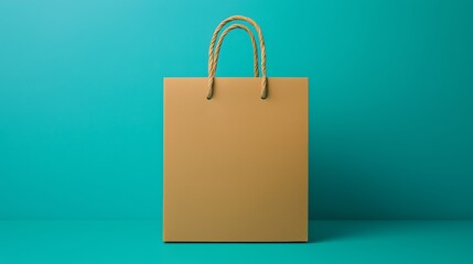 Shopping bag display studio setting product photography minimalist design close-up view modern aesthetic for retail marketing