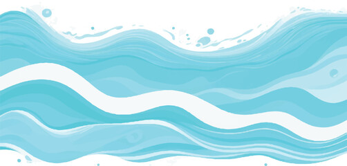 Tranquil watercolor sea texture featuring light blue and green hues. Hand-painted abstract art perfect for backgrounds, invitations, and creative projects.
