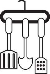 set of kitchen tools