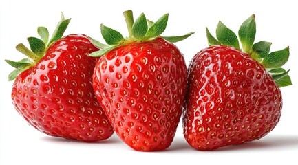 Fresh, juicy strawberries