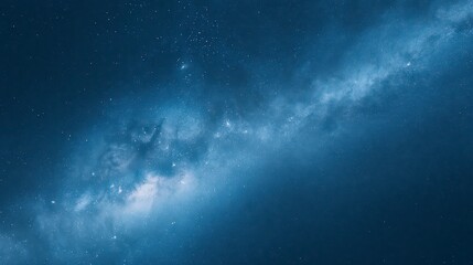 Fototapeta premium Celestial Night Sky Milky Way Galaxy Stars Space Background