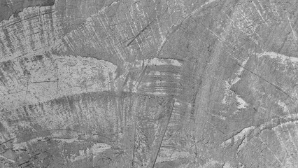 Gray Textured Wall: Abstract gray wall texture with brush strokes and variations in tone, ideal for backgrounds and design projects. 