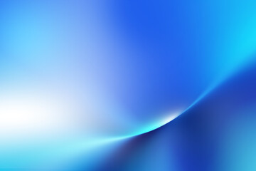 Modern bright abstract wave gradient blue background blurred colorful neon color flow trendy hologram effect graphics futuristic design for pattern banner web technology digital backdrop poster