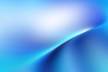 Modern bright abstract wave gradient blue background blurred colorful neon color flow trendy hologram effect graphics futuristic design for pattern banner web technology digital backdrop poster