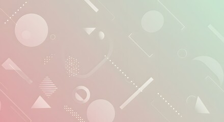 Obraz premium Modern Geometric Pattern