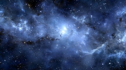 Obraz premium Deep space nebula