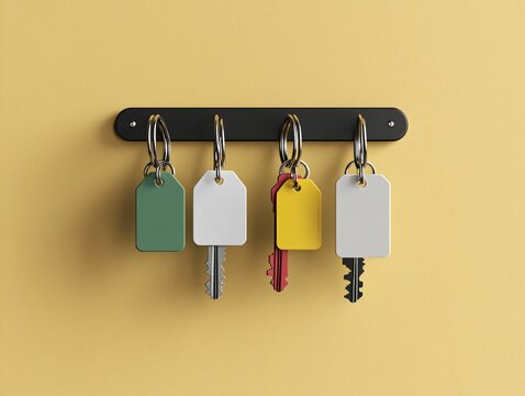 Key Tags on Holder