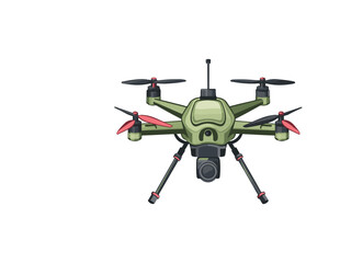 military helicopter in flight