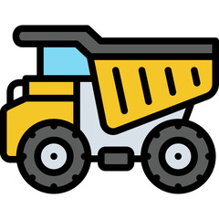 tipper truck icon