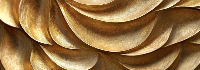 Abstract Golden Textured Pattern
