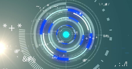 Image of text with globe and network of connections