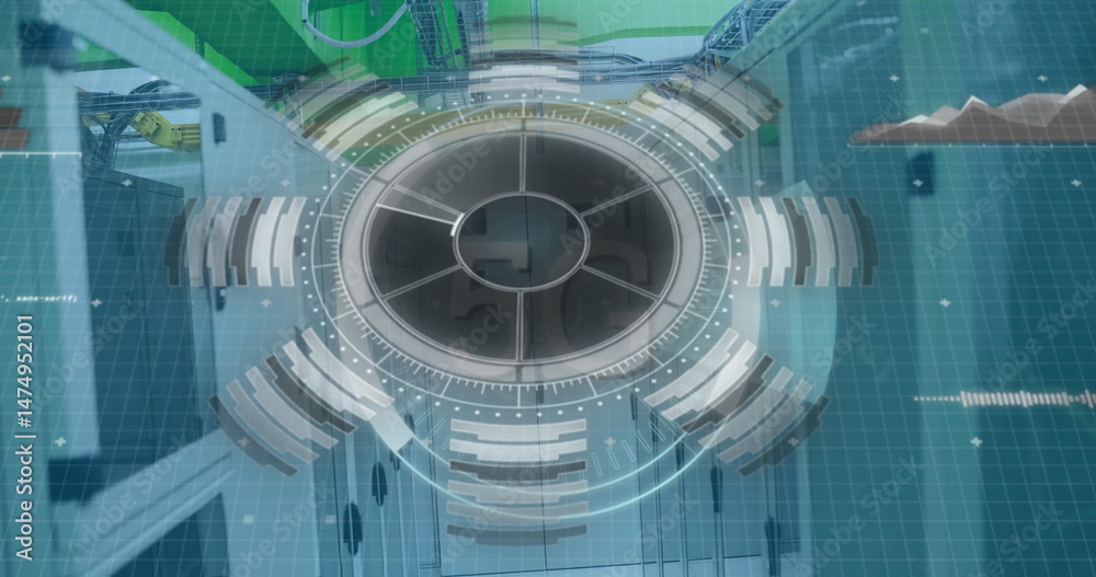 Poster image of scopes scanning and data processing over servers