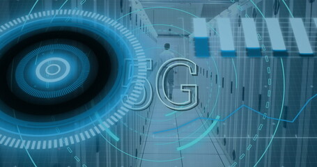 Image of text with globe and network of connections