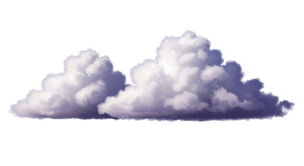 Isolated White Clouds