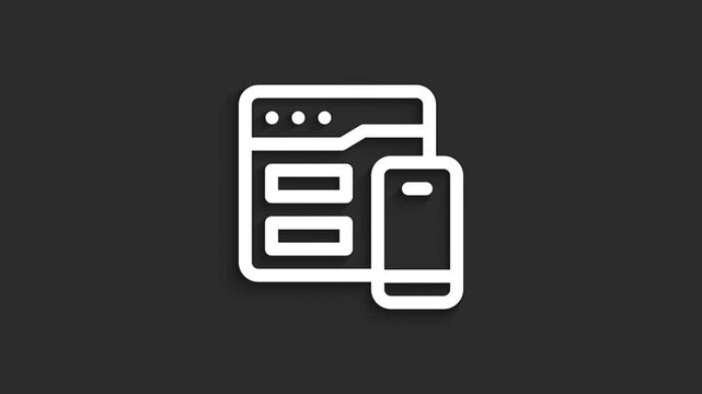 Prototype &ndash; UX Development Lineal Icon Animation in 4K