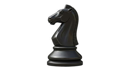Isolated Chess Knight Piece © Johanna