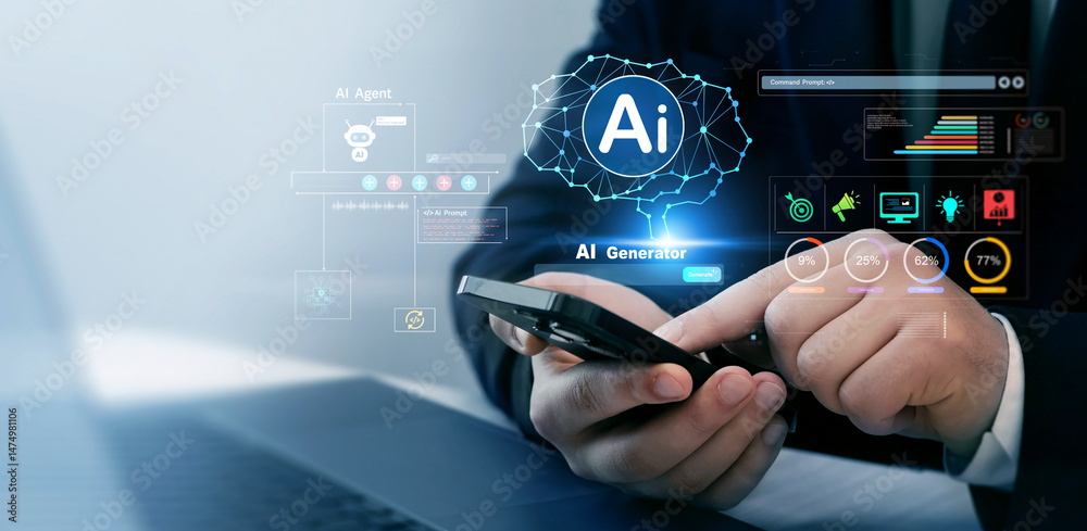 Aufkleber ai content generator. interaction with the ai assistant to solve some tasks more easily. image gener