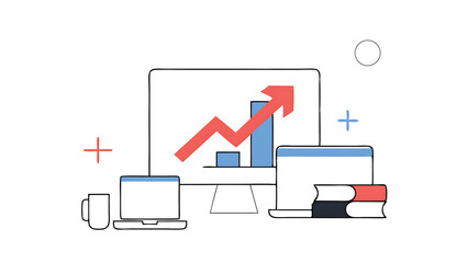 business training or courses concept can use for web banner infographics hero images flat isometric vector illustration isolated on white background 95254735 1