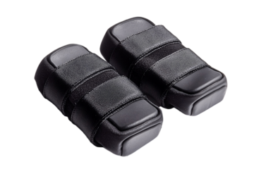 Training gear with velcro ankle wraps